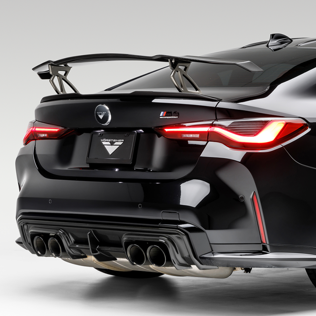 Vorsteiner - BMW G8X M3 | M4 Carbon Fiber Aero Wing Blade with Aluminum Uprights