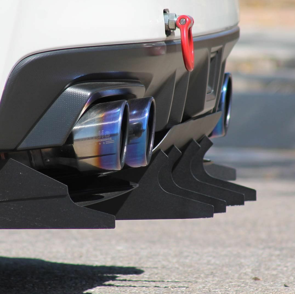 Aggressive Styled Rear Diffuser - VA 2014-2016 WRX/STI