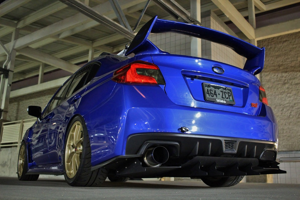 Aggressive Styled Rear Diffuser - VA 2014-2016 WRX/STI