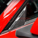 2024+ S650 Mustang Real Carbon Fiber A-Pillar Exterior Trim Cover