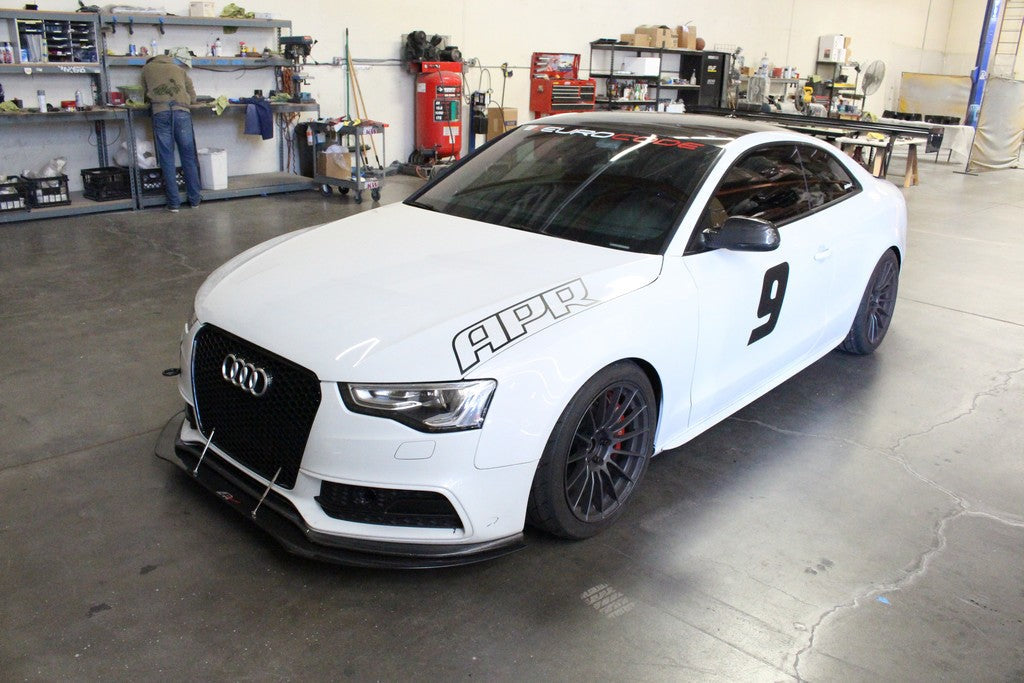 Audi S5 / RS5 Stock Bumper Carbon Fiber Front Wind Splitter 2013-2016