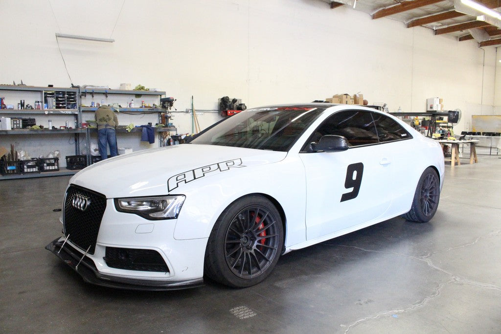 Audi S5 / RS5 Stock Bumper Carbon Fiber Front Wind Splitter 2013-2016