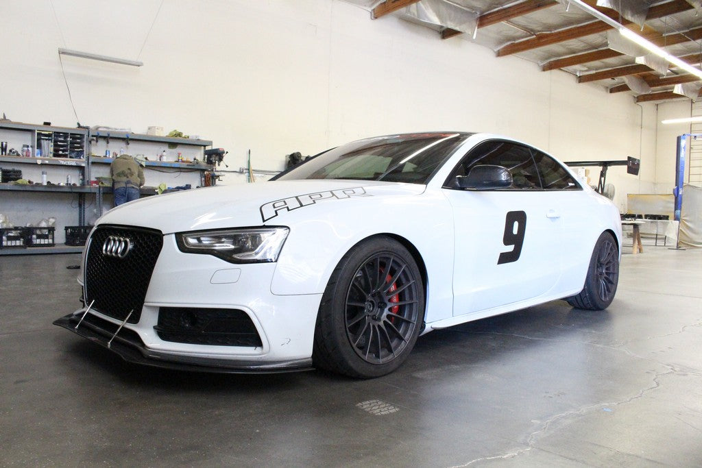 Audi S5 / RS5 Stock Bumper Carbon Fiber Front Wind Splitter 2013-2016