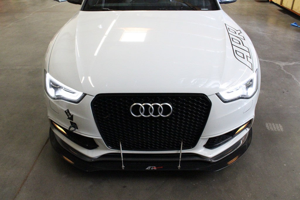 Audi S5 / RS5 Stock Bumper Carbon Fiber Front Wind Splitter 2013-2016