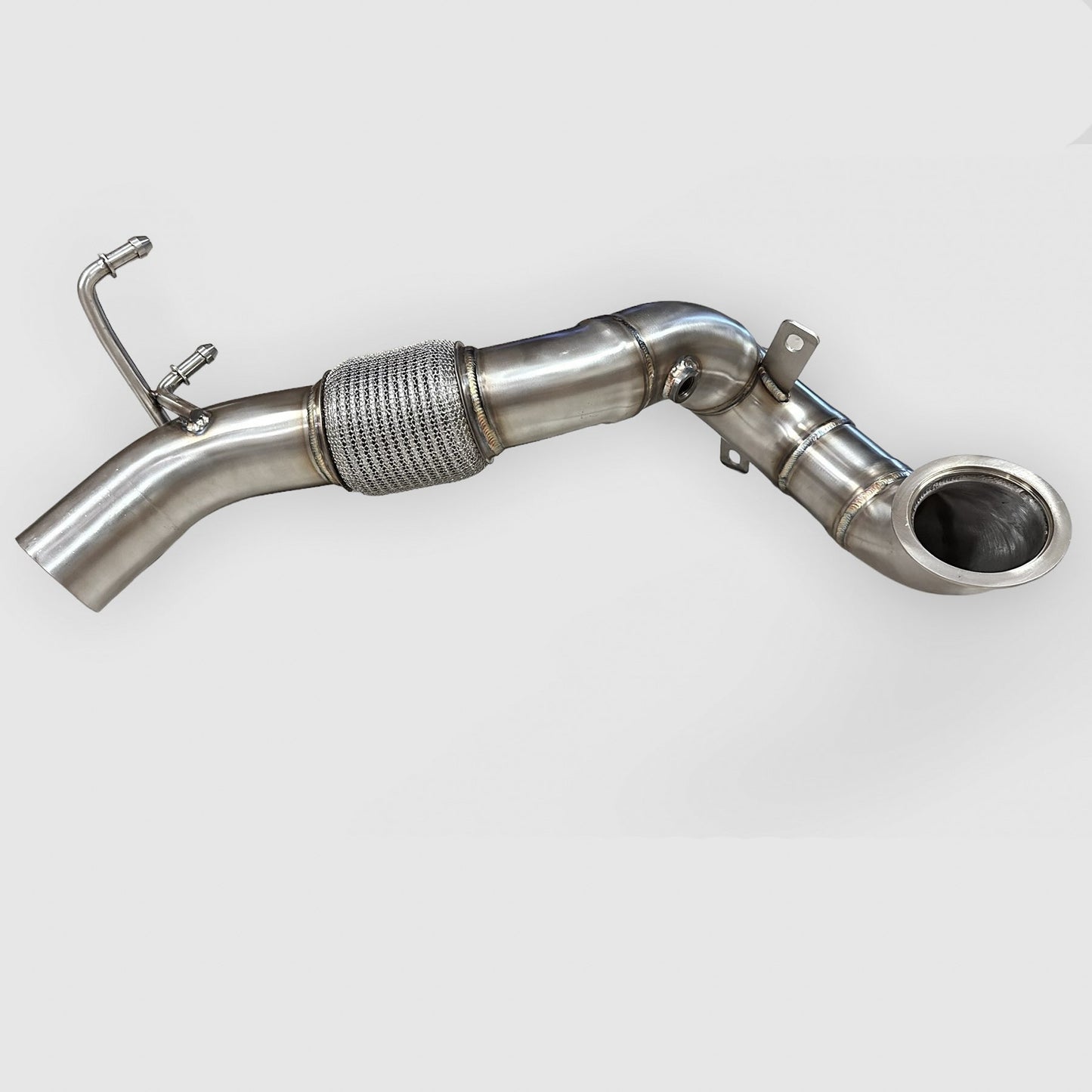 AWD 2.0T VW MK7 Golf R Race Downpipe (Catless and Catted)