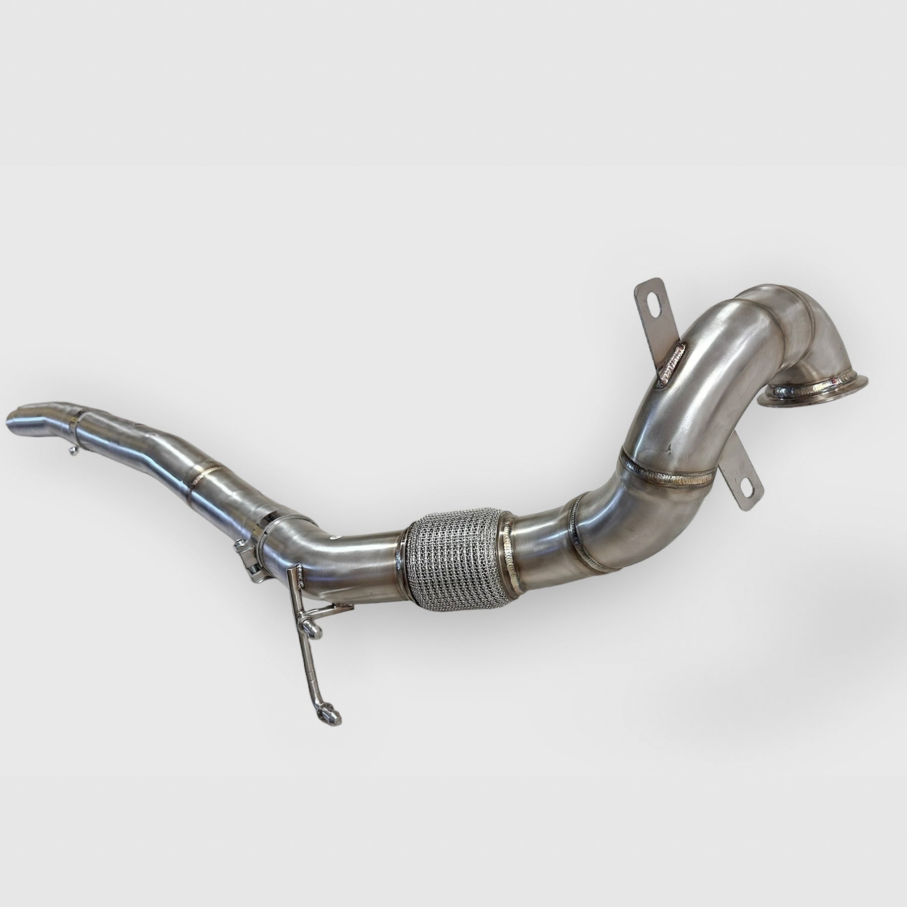 AWD 2.0T VW MK7 Golf R Race Downpipe (Catless and Catted)