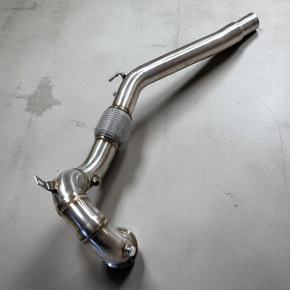 2.0T FWD Audi 8V A3 Race Downpipe (Catless & Catted)