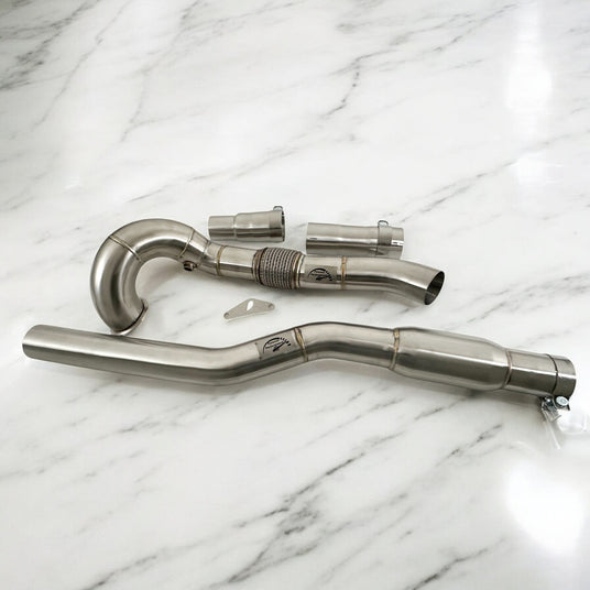 AWD 2.0T Audi 8V S3 Downpipe & 8V A3 Race Downpipe (Catless & Catted)