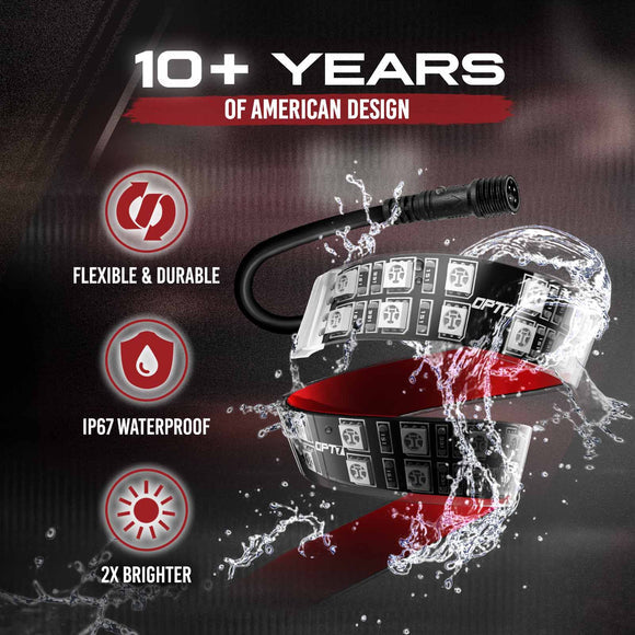 AURA LED Strip with Waterproof Connector