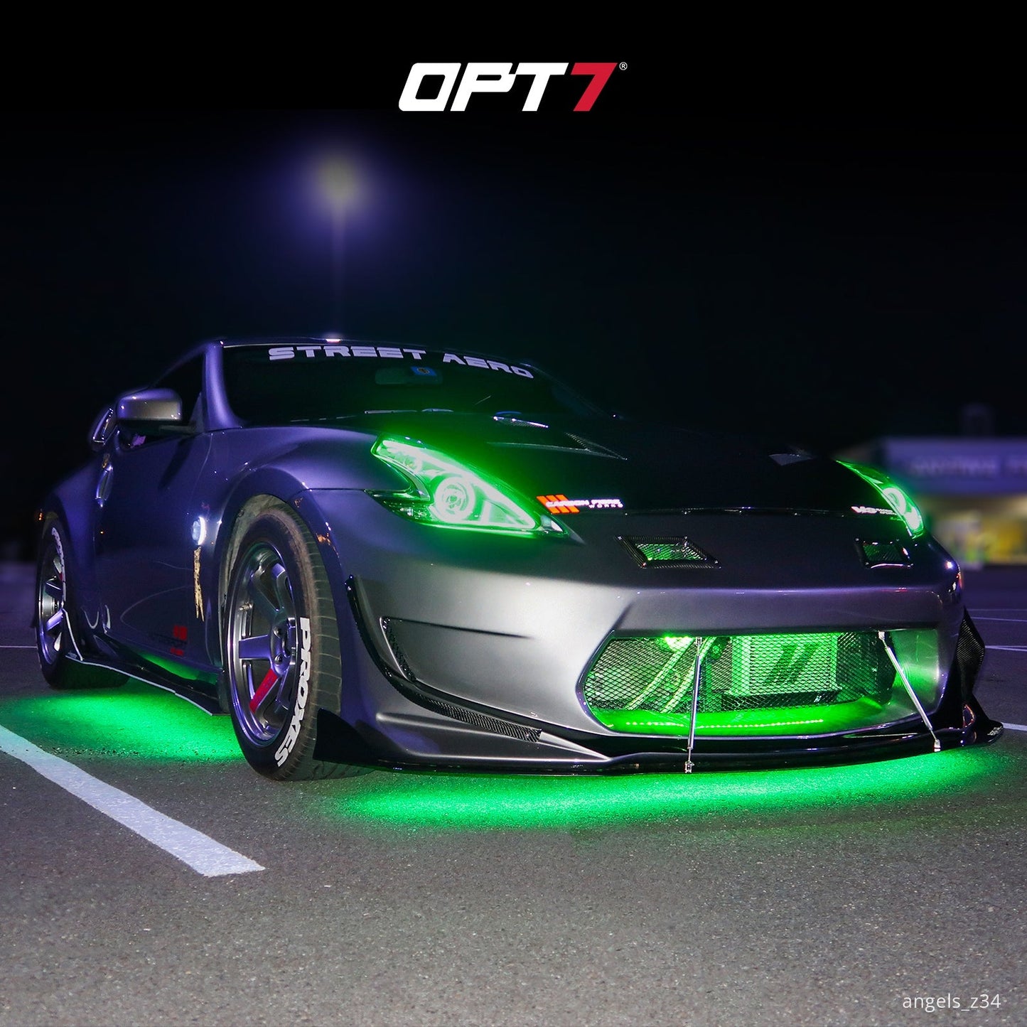 AURA PRO Exterior Pack Bundle (Grille LED Kit + Wheel Well Kit + DreamColor Underglow LED Kit) - Bluetooth APP and Remote Controlled