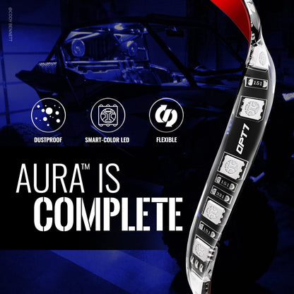 AURA ATV-UTV Underbody Glow LED Lighting Kit Remote Control - Full Color Spectrum