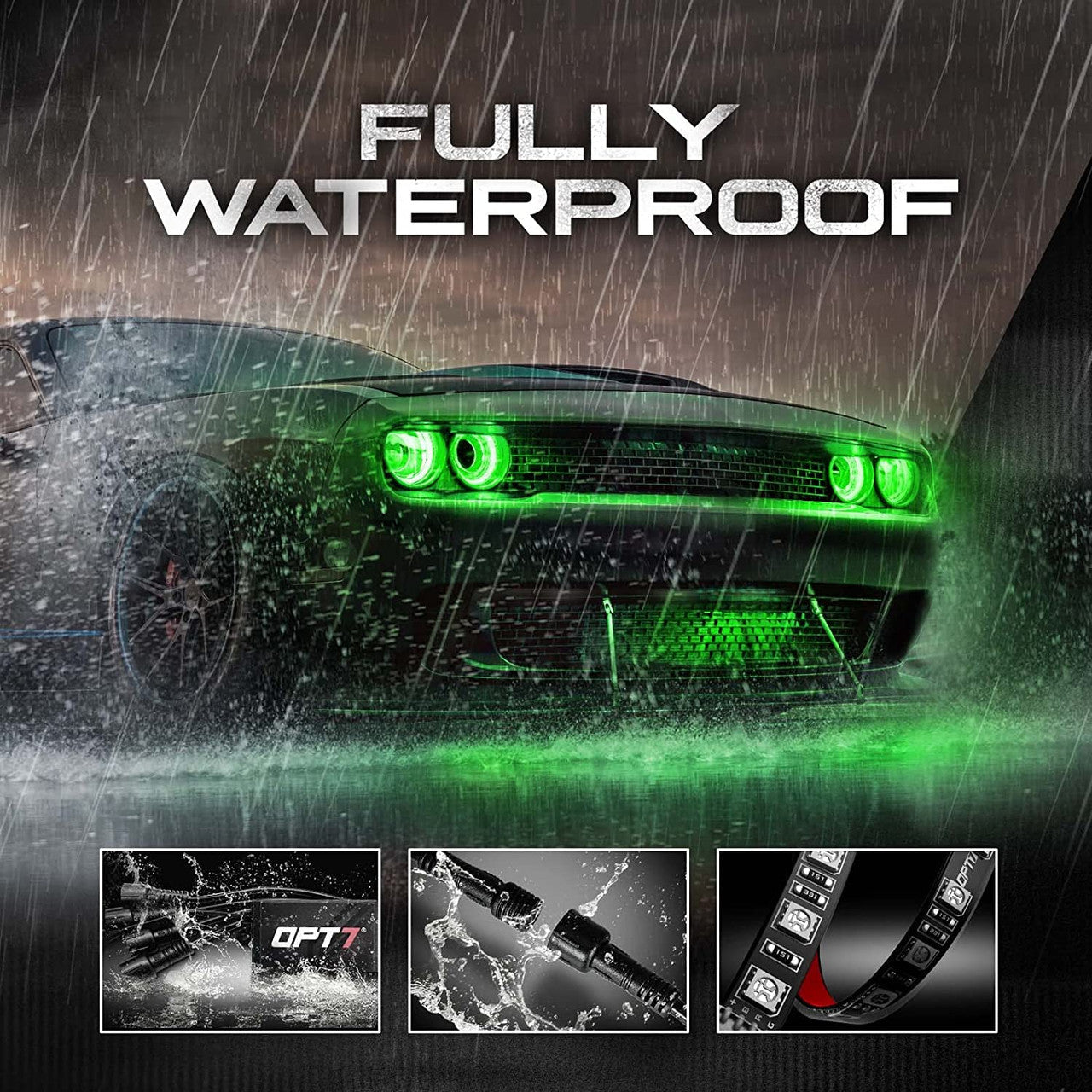AURA 5th gen (S197) Mustang Bundle: RGB Halo O rings + Grille + Interior w- Bluetooth