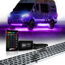 AURA Class B & B+ RV Camper LED Aluminum Underglow Lighting Kit - Wireless Remote Control Full Color Spectrum