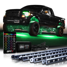 AURA Truck LED Aluminum Underglow Lighting Kit - Wireless Remote Control Full Color Spectrum