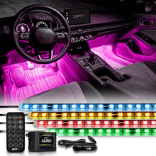 AURA LED Interior Ambient Lighting Kit - Remote Control Full Color Spectrum