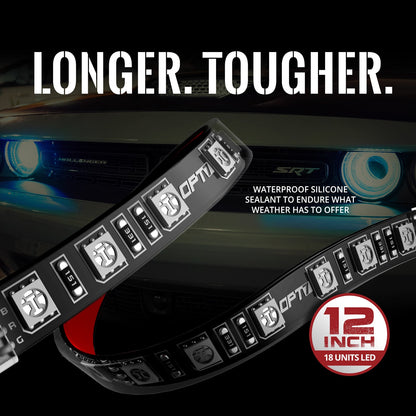 Dodge Challenger 08-23 AURA PRO Bluetooth DRL Halo RGB - Install Friendly