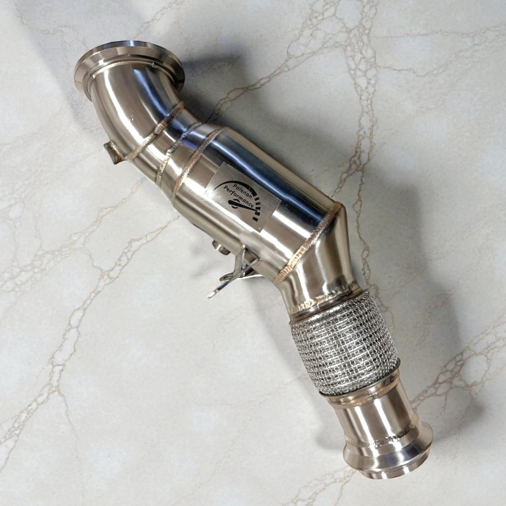 Supra 2.0T & BMW B46 B48 Racing Downpipe - G & F Chassis 120i, 220i, 230i, 320i, 330i, 420i, 430i, 530i, 630i, 730i & xDrive - Palenon Performance