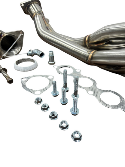SPDZ1 K20 K20Z3 K24 06-11 Honda Civic Si FG2 FD FA K-Series Tri-Y 2.5" Header Exhaust 2.0L 2.4L 8th Gen FA5