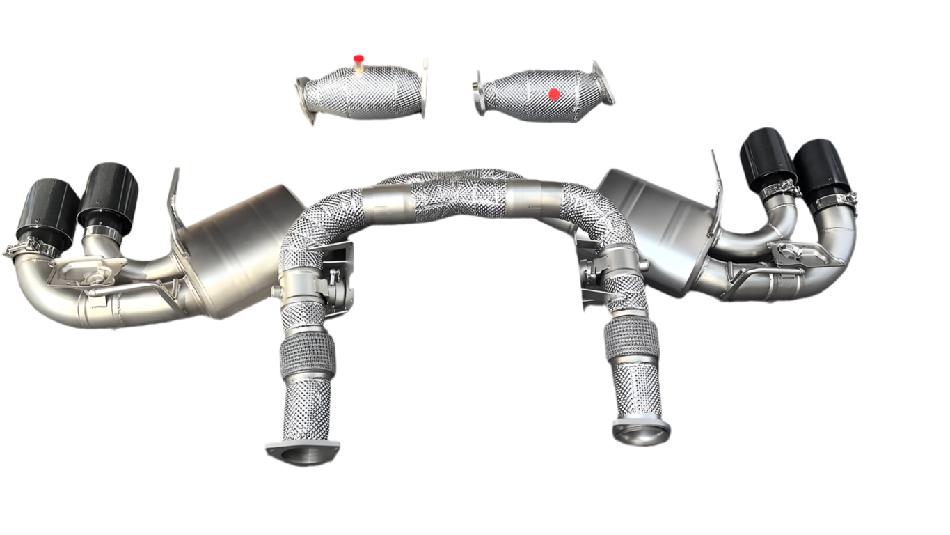 SPDZ1 Corvette C8 Stingray (AFM/NPP) X-pipe Exhaust System Ultra Edition