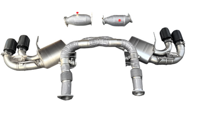 SPDZ1 Corvette C8 Stingray (AFM/NPP) X-pipe Exhaust System Ultra Edition