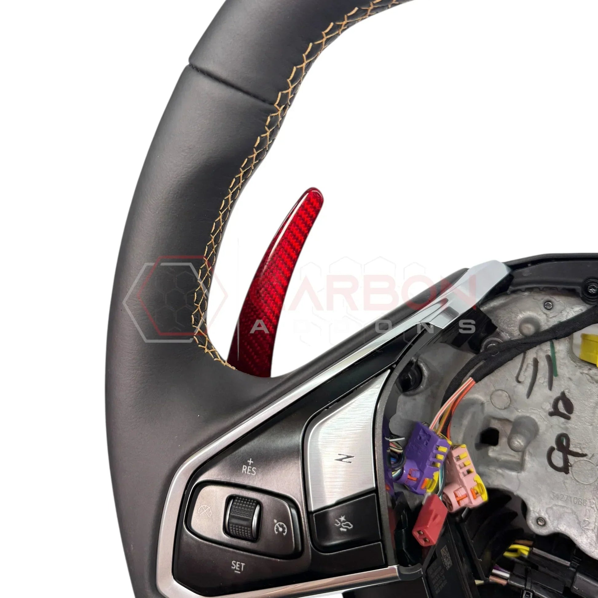 C8 Corvette Magnetic Paddle Shifters – Real Carbon Fiber (Stingray, Z51, Z06, E-Ray | 2020-2027)