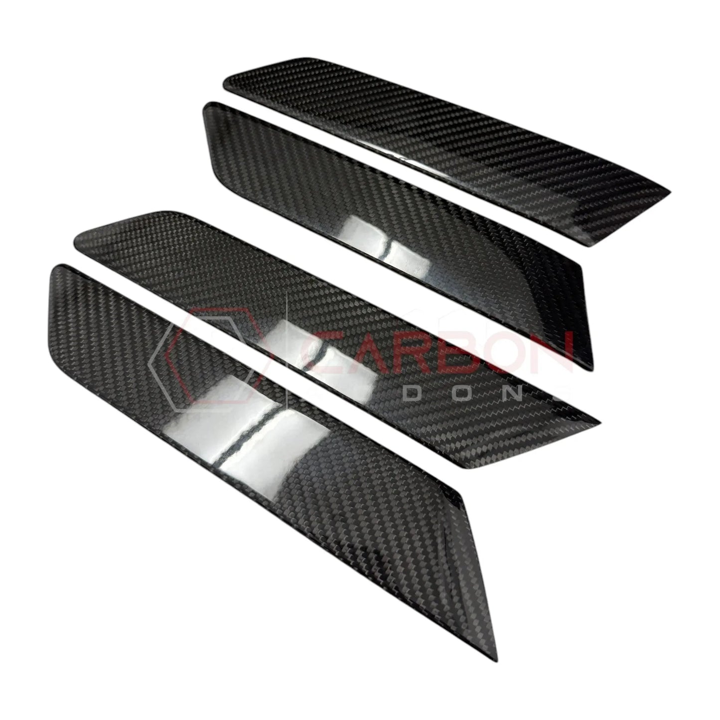 Real Carbon Fiber Door Armrest Trim Covers For 2021+ Ford Bronco