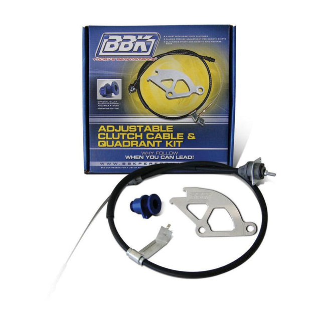 BBK Performance Parts - Clutch Quadrant & Cable Kit - 79-95 Mustang