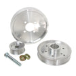 BBK Performance Parts - 3pc. Aluminum Pulley Kit - 01-04 GT/Cobra 4.6L