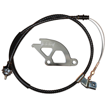 BBK Performance Parts - HD Adj Clutch Cable & Quadrant 96-04 Mustang