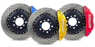 Yellow Speed Racing Rear 6 Piston Ultra Big Brake Kit - Mercedes Sprinter 2010-2018 (NCV3)