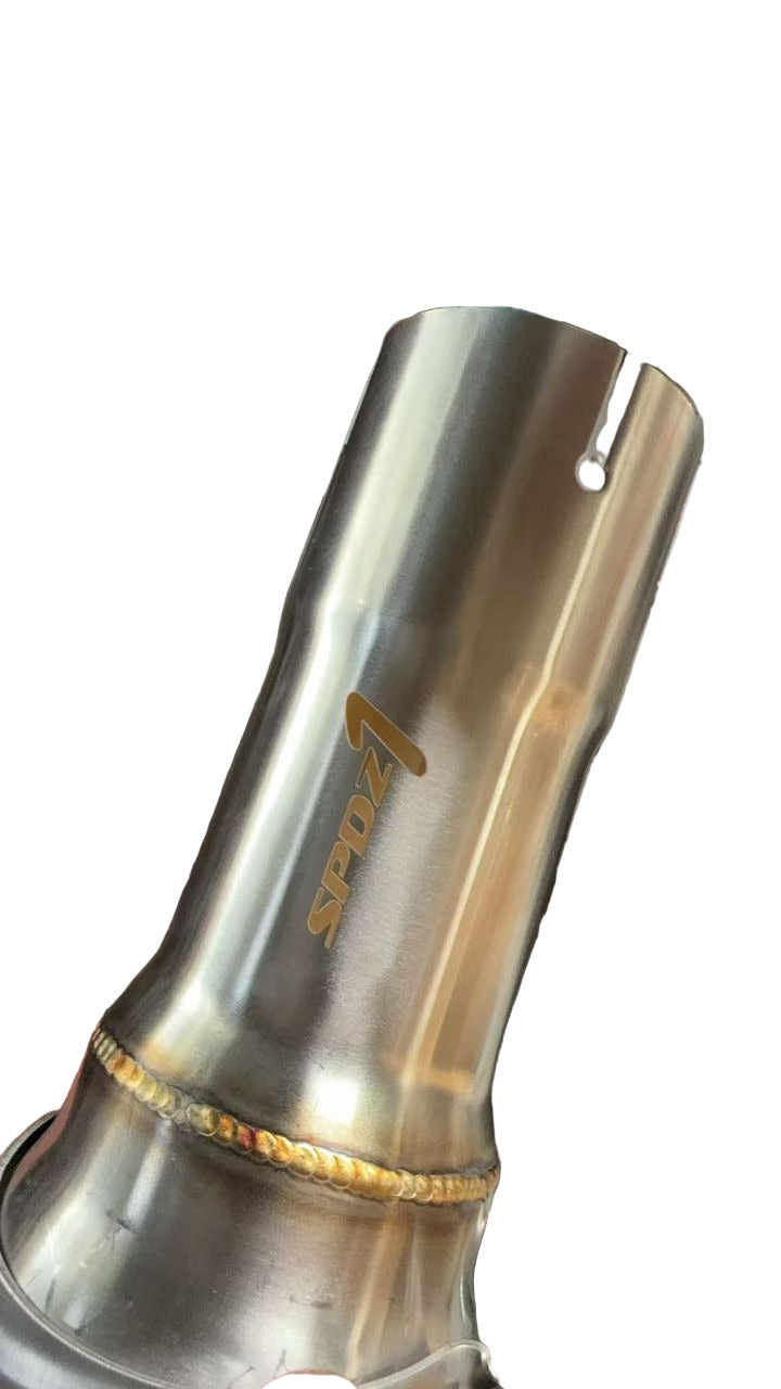 SPDZ1 2.5”–3” Ball Flex Slip-Fit Exhaust Connector Kit (Stainless Steel)