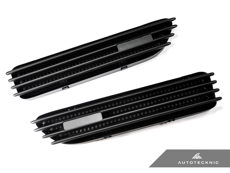 AutoTecknic Replacement Stealth Black Fender Gills - E46 M3