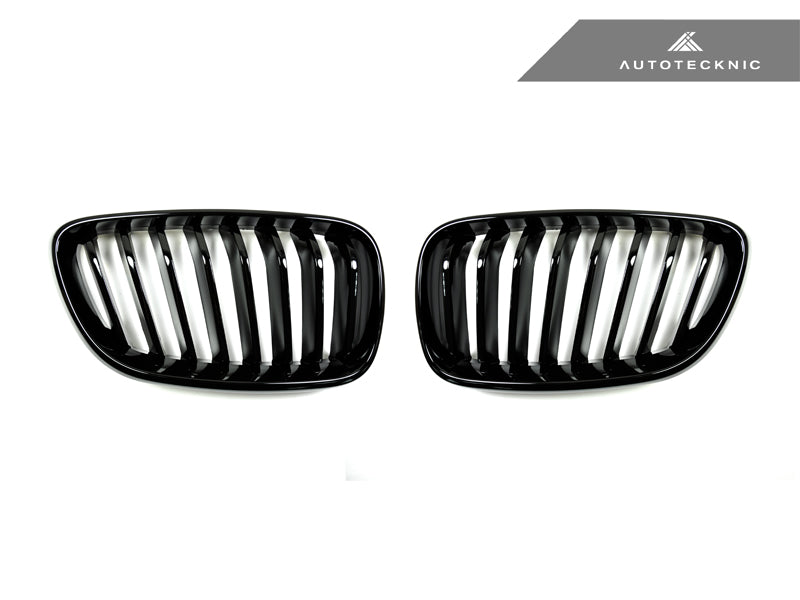 AutoTecknic Gloss Black Front Grille Set - F22 2-Series
