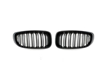 AutoTecknic Dual-Slats Stealth Black Front Grille Set - F34 3-Series Gran Turismo