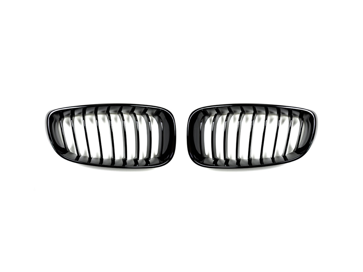 AutoTecknic Glazing Black Front Grille Set - F34 3-Series Gran Turismo