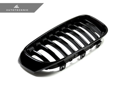 AutoTecknic Glazing Black Front Grille Set - F34 3-Series Gran Turismo