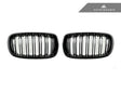 AutoTecknic Dual-Slats Gloss Black Front Grille Set - F15 X5 | F85 X5M & F16 X6 | F86 X6M