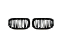 AutoTecknic Dual-Slats Stealth Black Front Grille Set - F15 X5 | F85 X5M & F16 X6 | F86 X6M