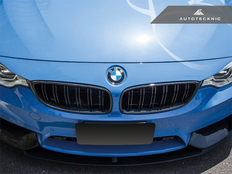 AutoTecknic Dual-Slats Carbon Fiber Front Grille Set - F32/ F36 4-Series | F80 M3 | F82 M4