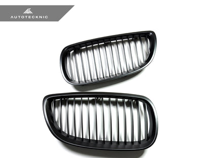 AutoTecknic Stealth Black Front Grille Set - E92/ E93 3-Series Pre-LCI (including E9X M3)