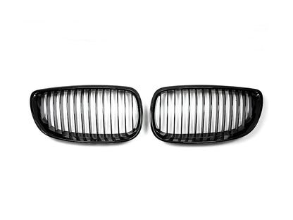AutoTecknic Glazing Black Front Grille Set - E92/ E93 3-Series Pre-LCI (Including E9X M3)