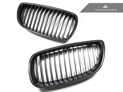 AutoTecknic Carbon Front Grille Set - E92/ E93 3-Series Pre-LCI (Including E9X M3)