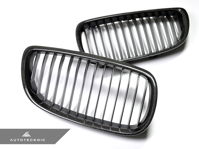 AutoTecknic Carbon Front Grille Set - E92/ E93 3-Series Pre-LCI (Including E9X M3)