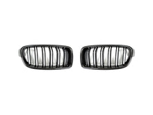 AutoTecknic Dual-Slats Carbon Front Grille Set - F30 3-Series Sedan | F31 3-Series Wagon
