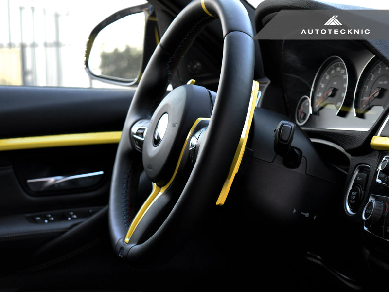 AutoTecknic Painted Steering Wheel Trim - BMW F87 M2 | F80 M3 | F82/ F83 M4 | F10 M5 LCI | F06/ F12/ F13 M6