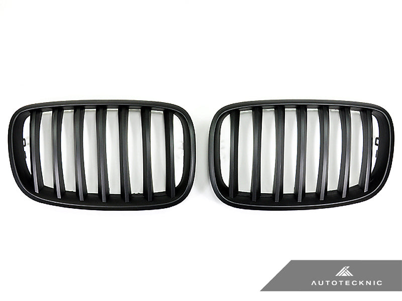 AutoTecknic Stealth Black Front Grille Set - E70 X5 / X5M | E71 X6 / X6M