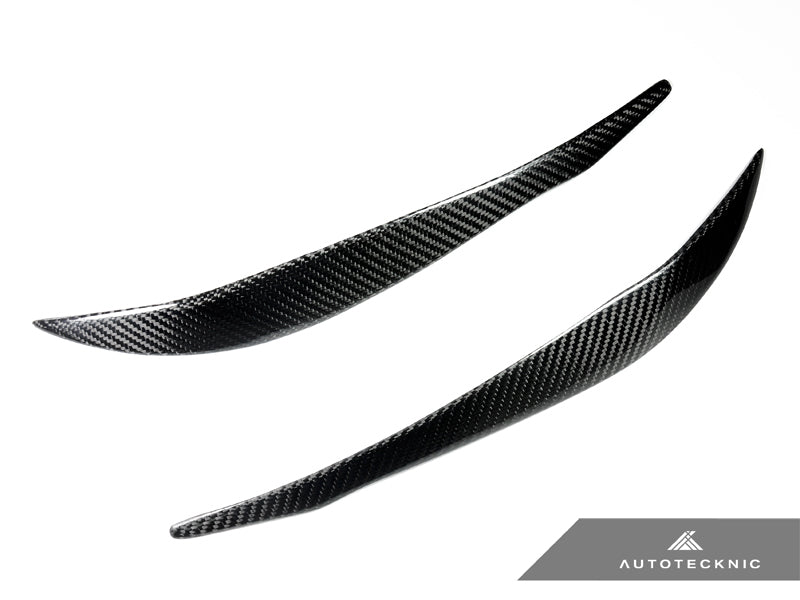 AutoTecknic Carbon Fiber Headlight Trim Set - F30 3 Series Sedan | F31 3 Series Wagon