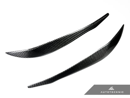 AutoTecknic Carbon Fiber Headlight Trim Set - F30 3 Series Sedan | F31 3 Series Wagon