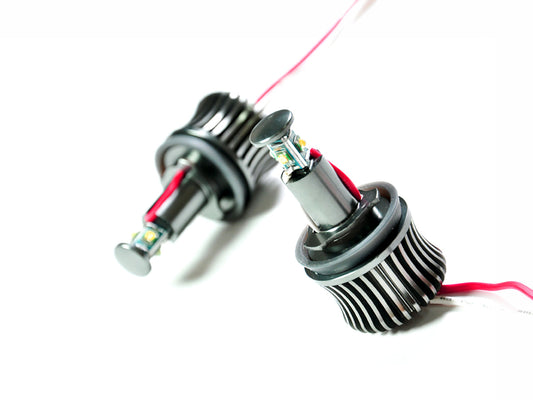 AutoTecknic Clarity LED Angel Eyes Bulbs - H8
