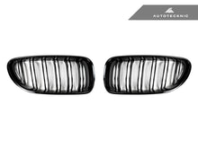 AutoTecknic Dual-Slats Gloss Black Front Grille Set - F06 Gran Coupe / F12 Coupe / F13 Cabrio | 6 Series & M6